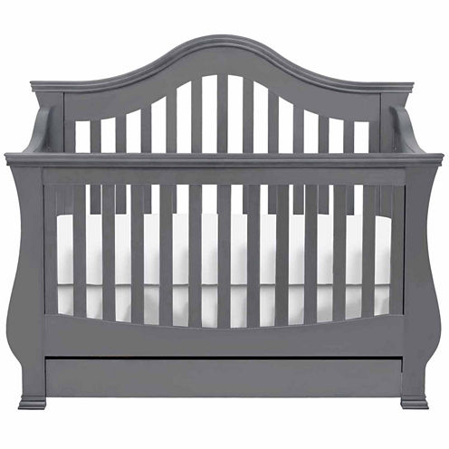 Ashbury 4-in-1 Convertible Crib with Toddler Rail - JCPenney