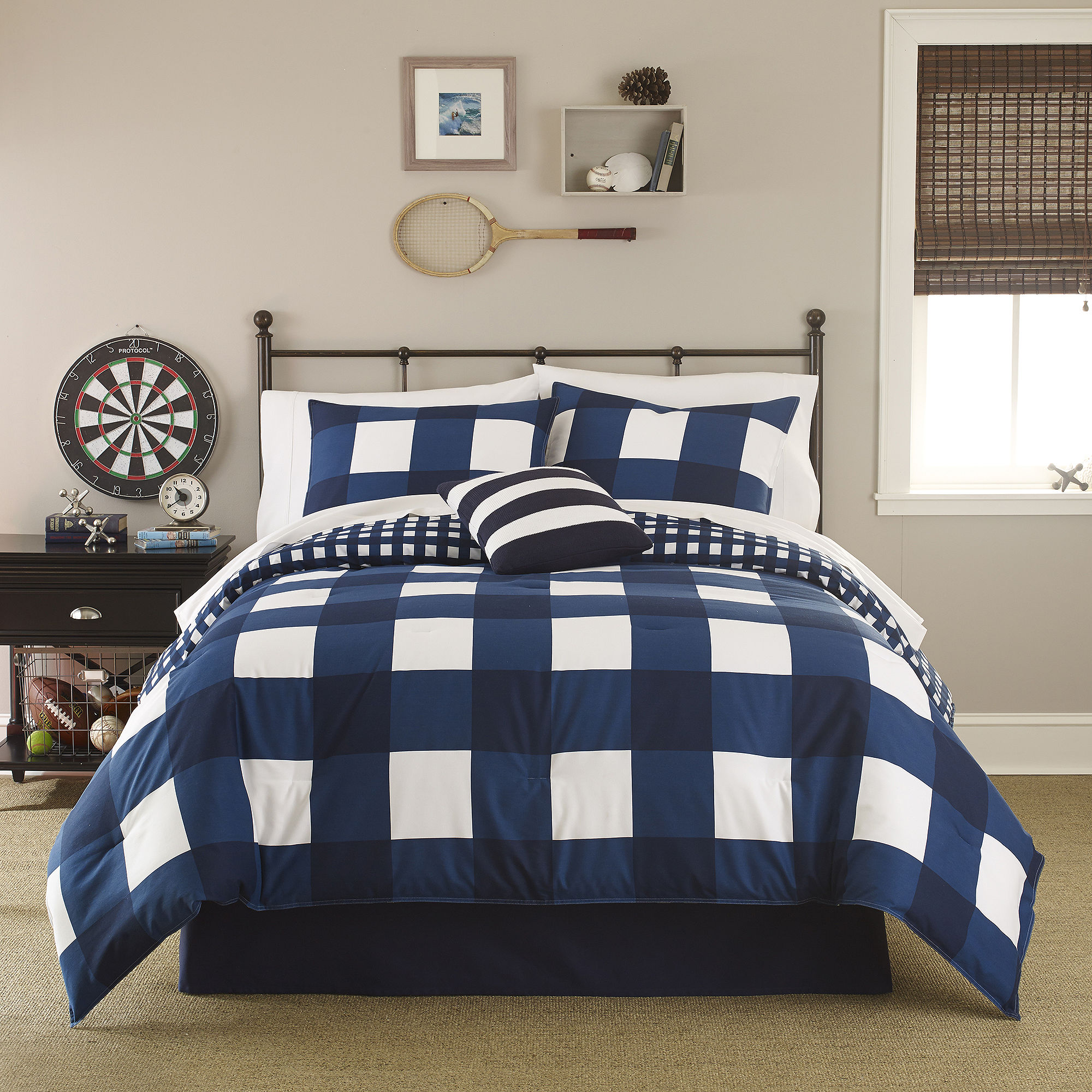 IZOD Buffalo Plaid Comforter Set