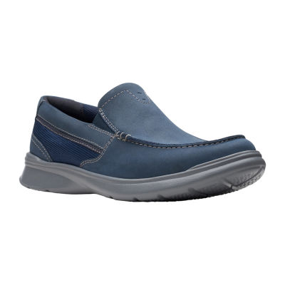 clarks men's slip on shoes
