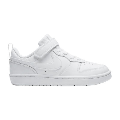 nike court borough low sneakers white