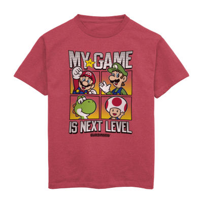 Little \u0026 Big Boys Crew Neck Super Mario 