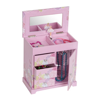 Mele & Co. Pearl Girls Musical Jewelry Box-JCPenney, Color: Pink