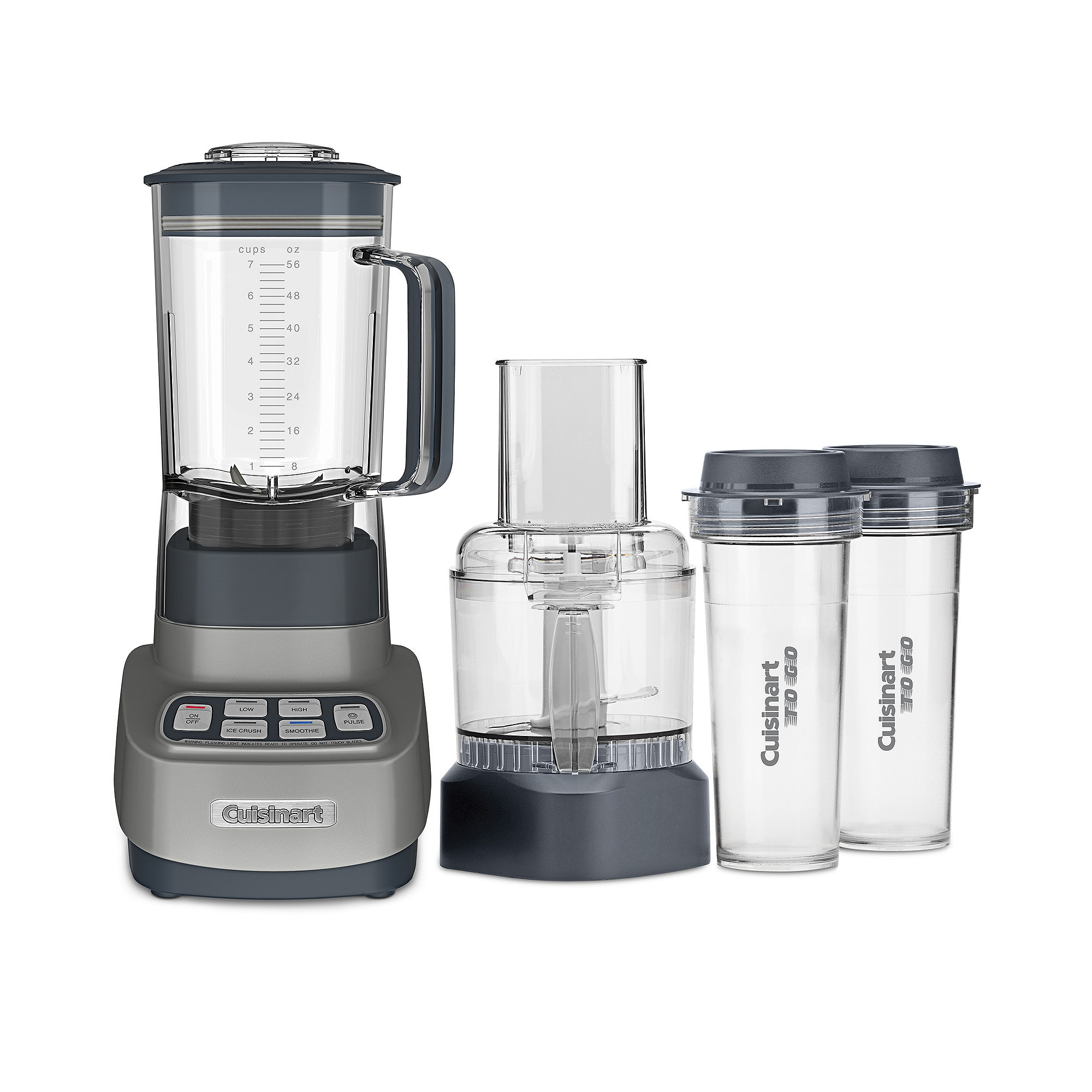 Cuisinart Velocity Ultra Trio 1-HP Blender\/Food Processor with Travel Cups