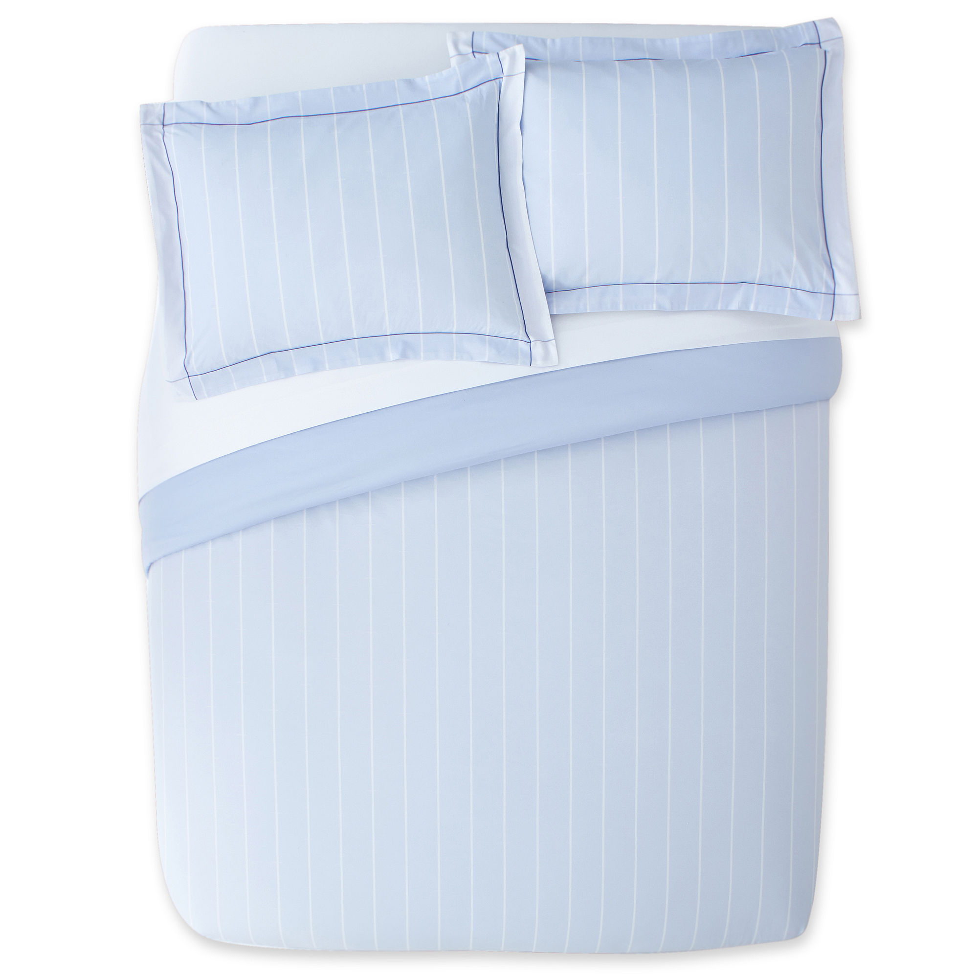 jcp EVERYDAY Oxford Stripe Comforter Set