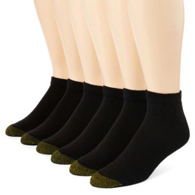 Gold Toe 6 pk Quarter Socks Big & Tall