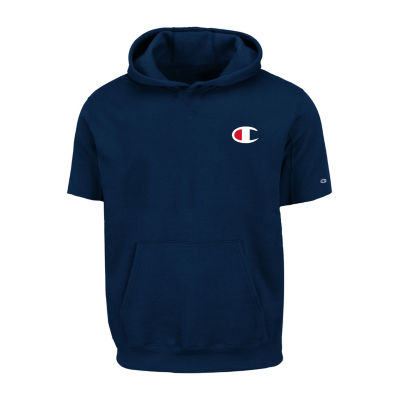 Champion Big And Tall Mens Short Sleeve Hoodie Raglan With Big C Chest ...