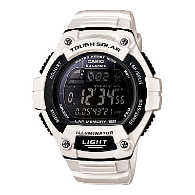 Casio® Solar Runner Large Case Watch WS220C-7B