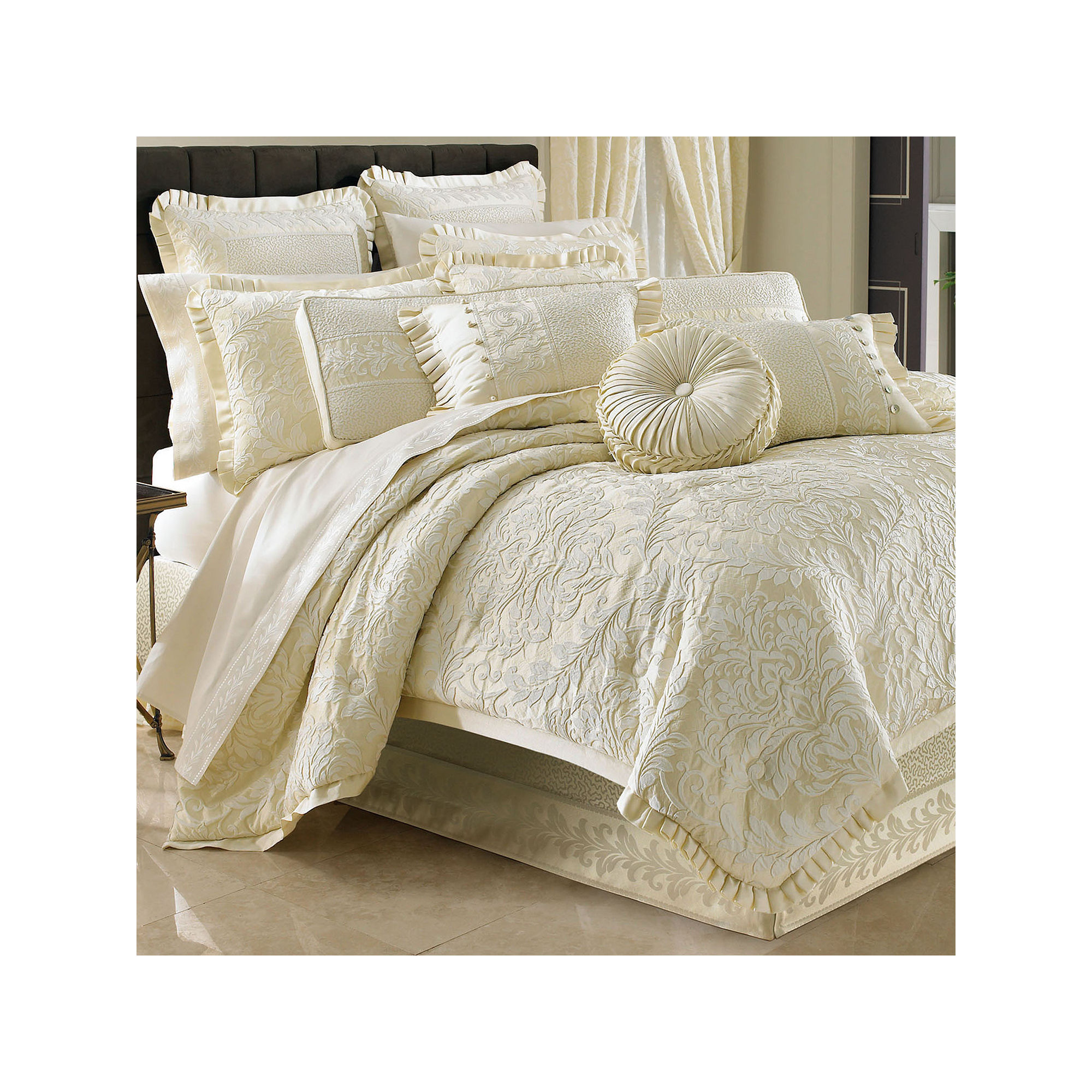 Queen Street Maddison 4-pc. Jacquard Comforter Set