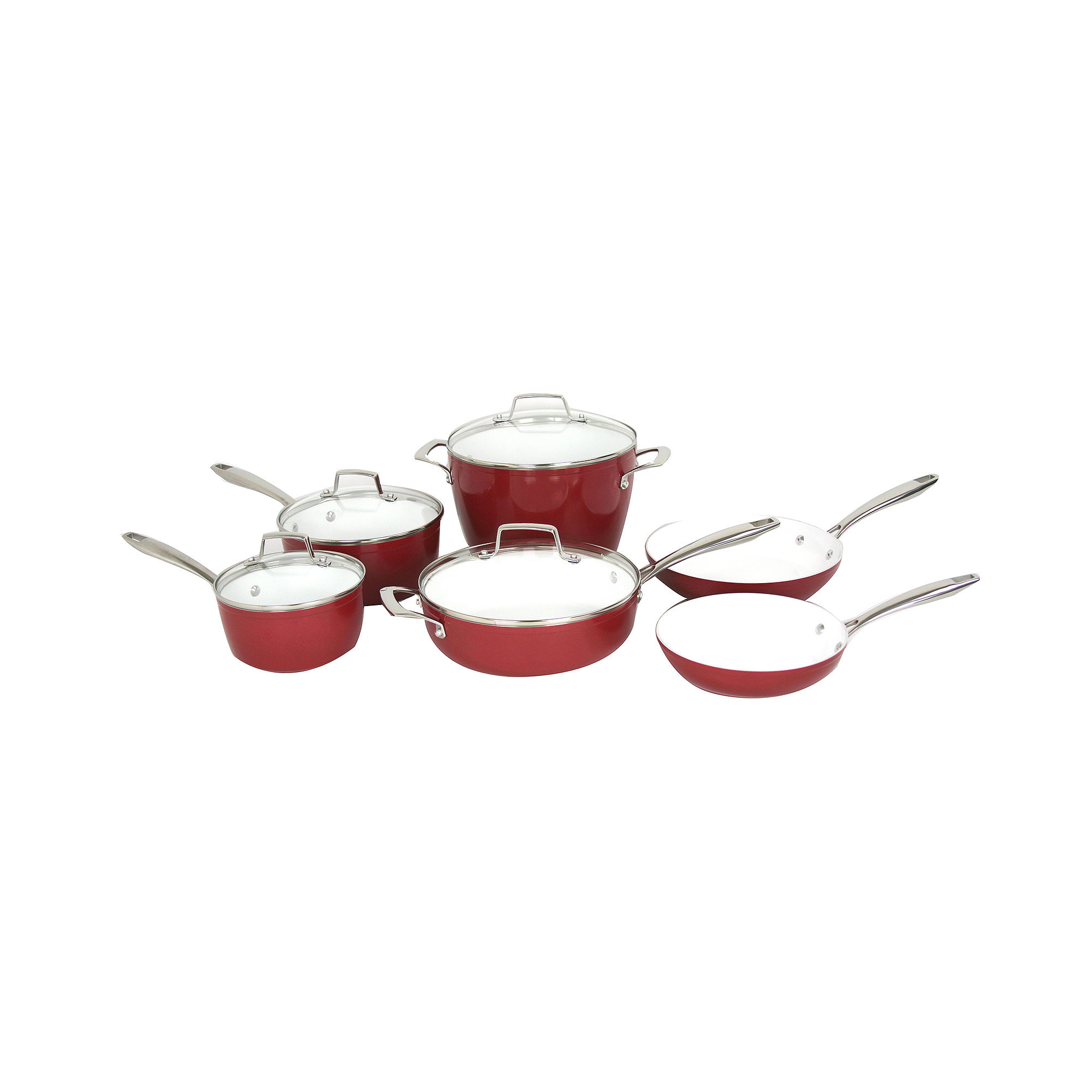 Oneida 10-pc. Forged Aluminum Cookware Set