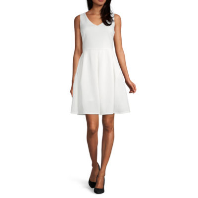 jcpenney fit and flare dresses