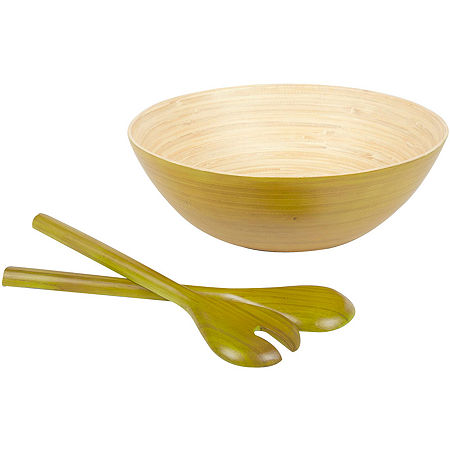 UPC 813326029507 product image for Core Bamboo Modern Round Bowl and Servers | upcitemdb.com