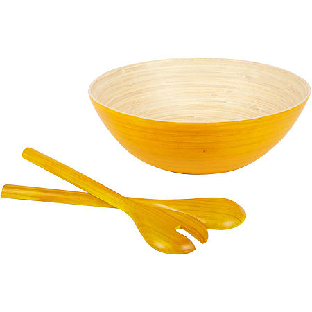 UPC 813326029521 product image for Core Bamboo Modern Round Bowl and Servers | upcitemdb.com