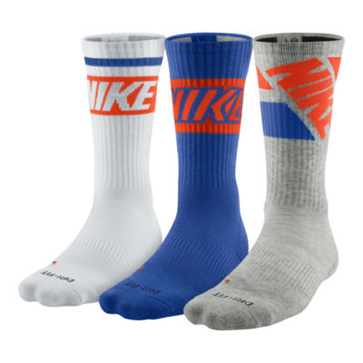 mens blue nike socks