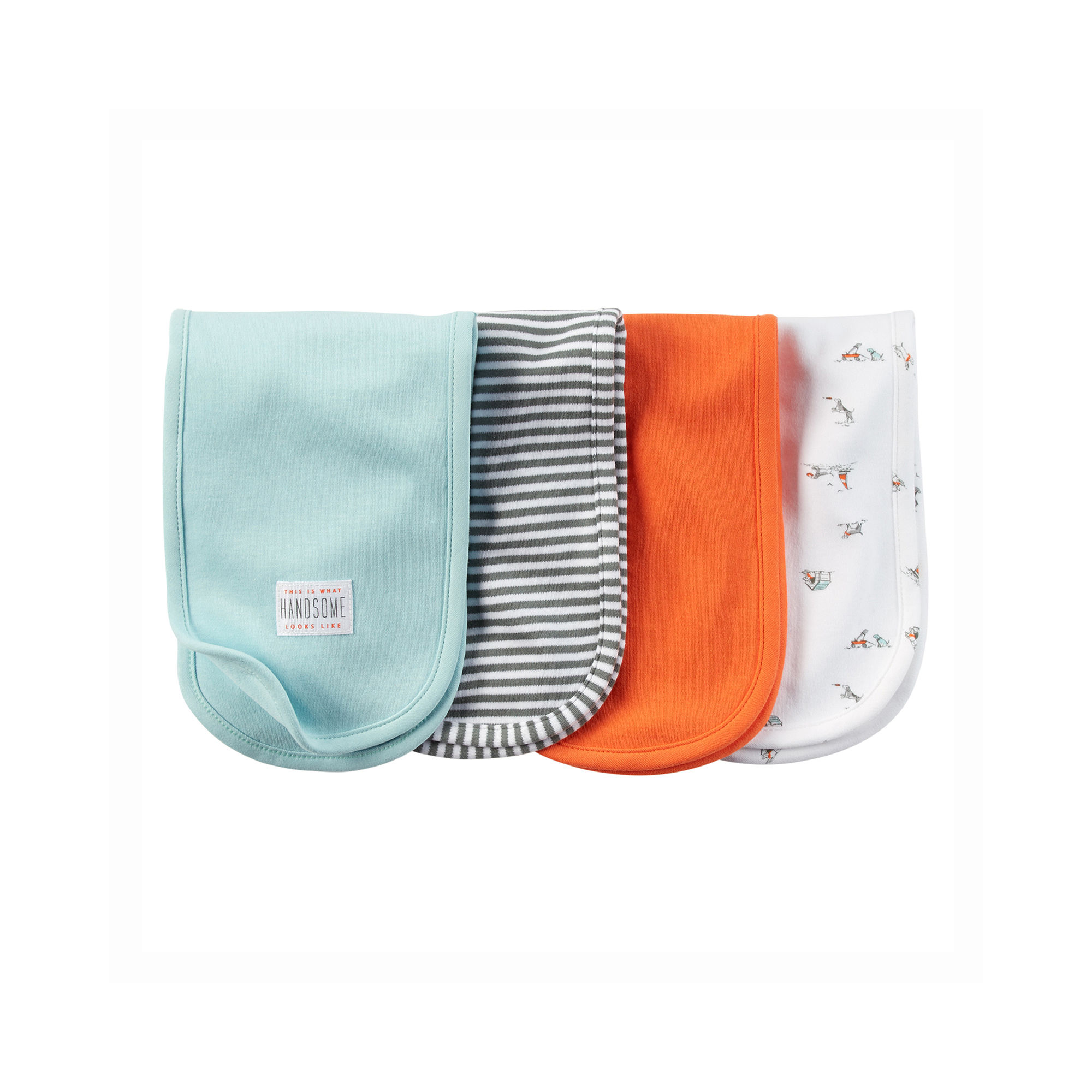 UPC 888510752134 product image for Carter's 4-pk. Burp Cloth | upcitemdb.com