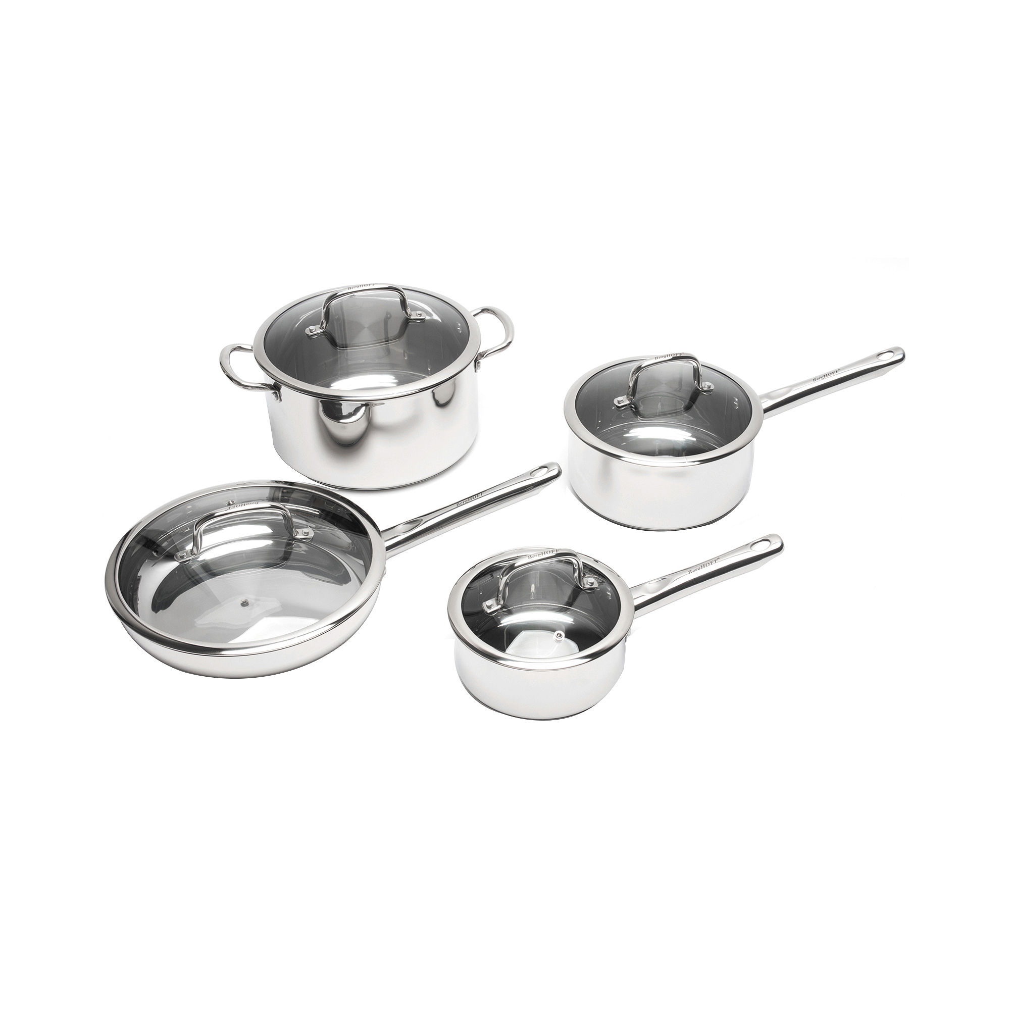 BergHOFF Boreal 8-pc. Nonstick Aluminum Cookware Set