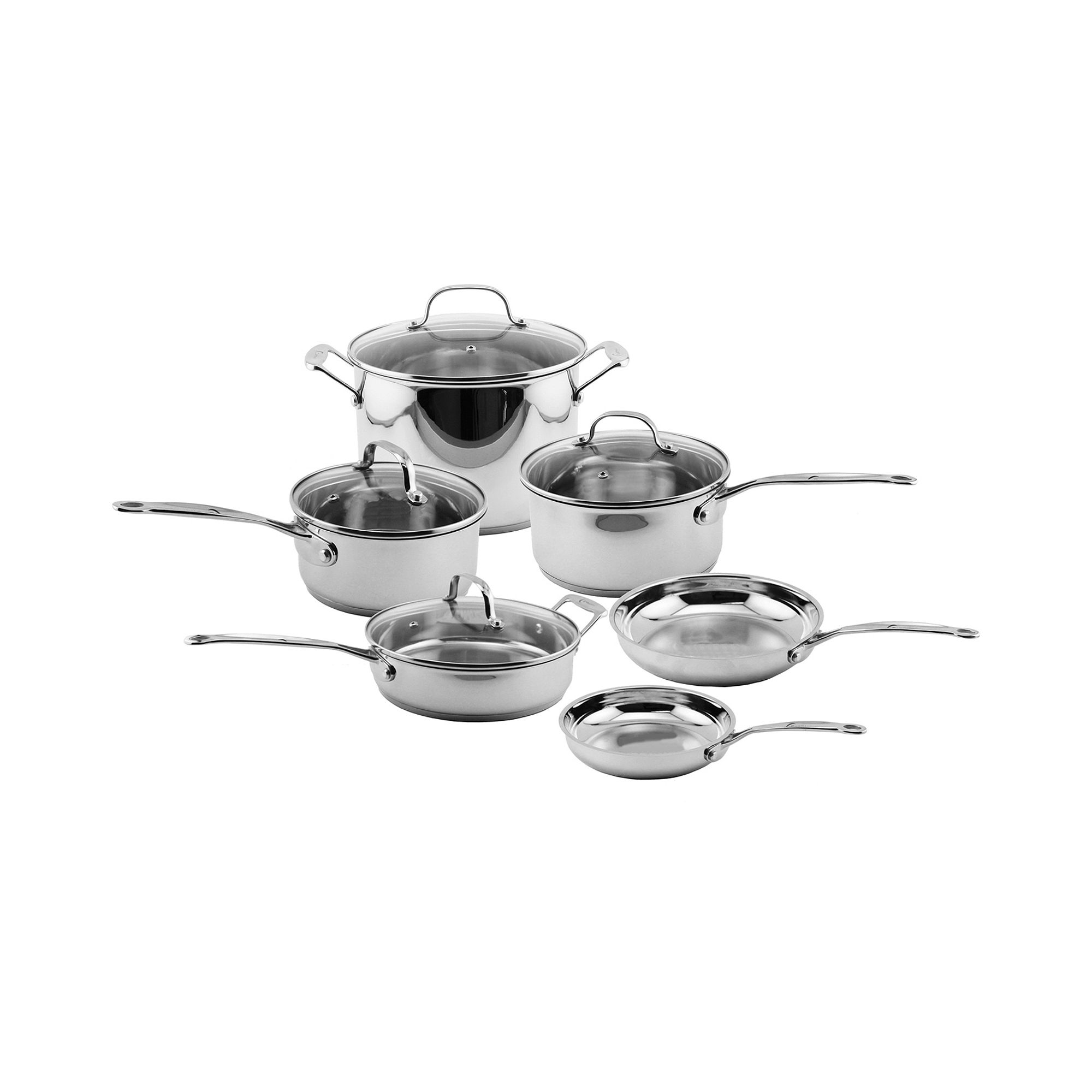 BergHOFF EarthChef 10-pc. Stainless Steel Copper Clad Cookware Set