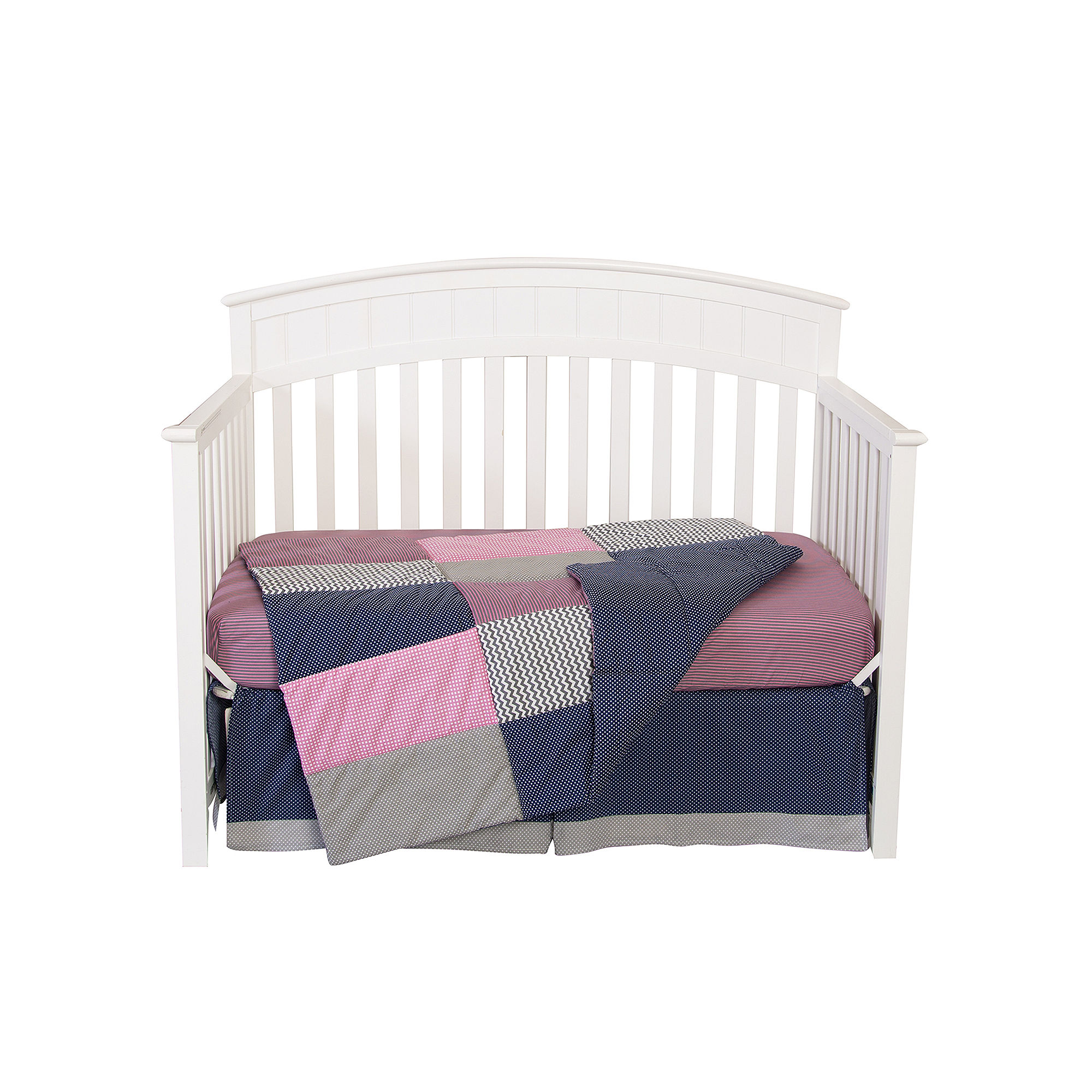 Trend Lab Perfectly Pretty 3-pc. Crib Bedding Set