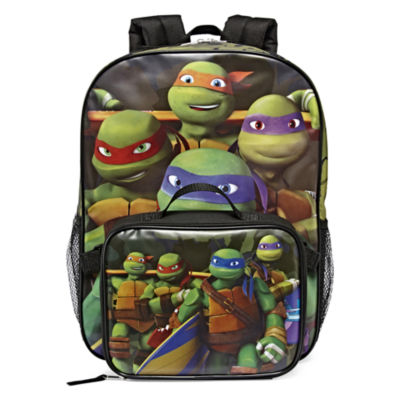 ninja turtle backpack and lunchbox