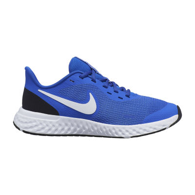 blue nike running shoes