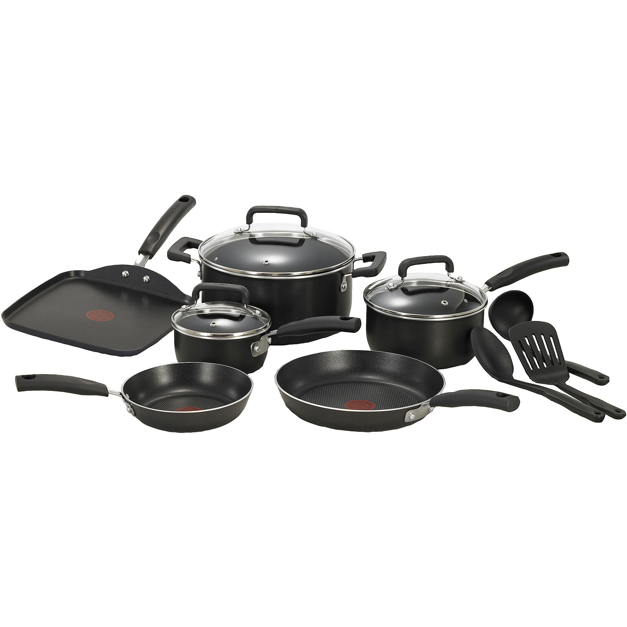 T-Fal Signature 12-pc. Aluminum Nonstick Cookware Set