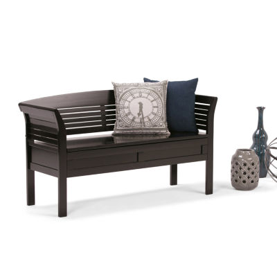 Arlington Entryway Storage Bench Jcpenney Color Brown