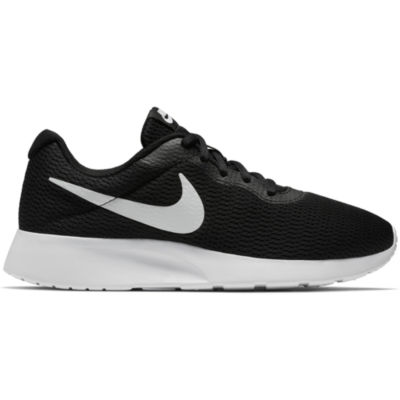 nike tanjun trainers ladies black