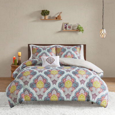 Intelligent Design Jayla Medallion Duvet Cover Set Color Multi