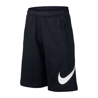 boys nike fleece shorts