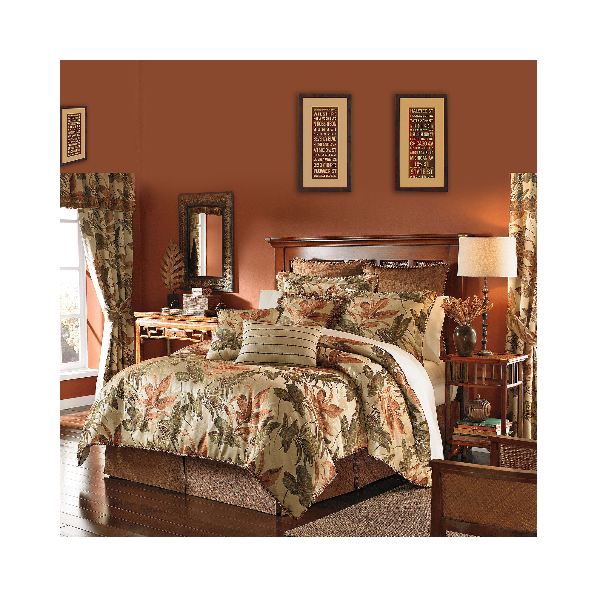 Croscill Classics Grand Isle 4-pc. Jacquard Comforter Set