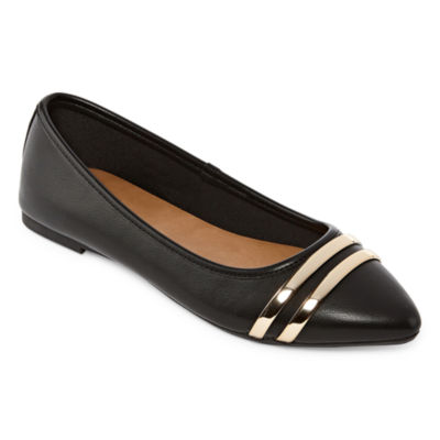jcpenney black flats