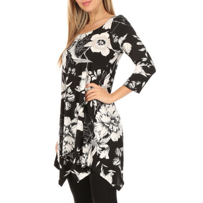 white mark tunic