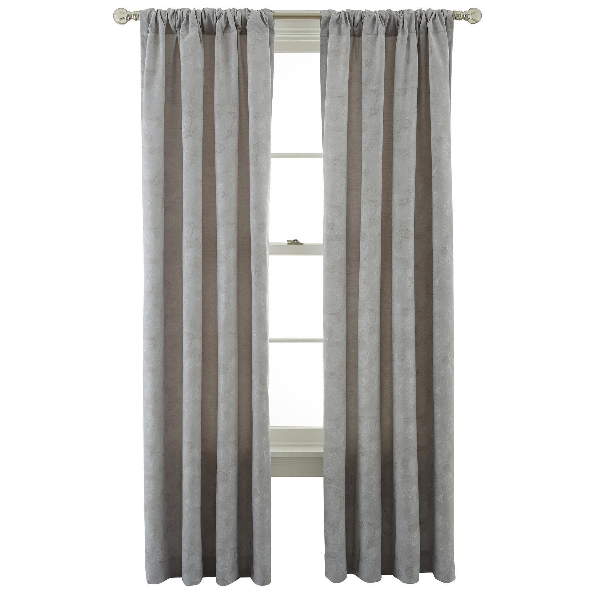 Fresh Price Royal Velvet Serene Window Curtain Panel