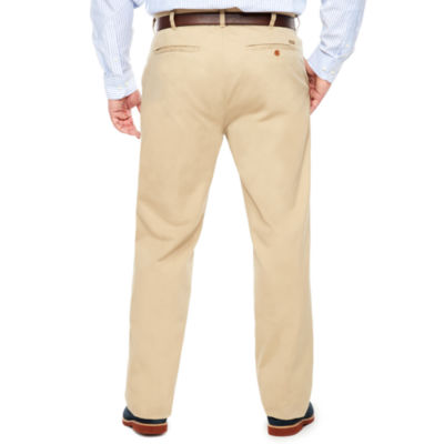 IZOD Big & Tall Sportflex Waistband Stretch Pleated Chino Pants JCPenney