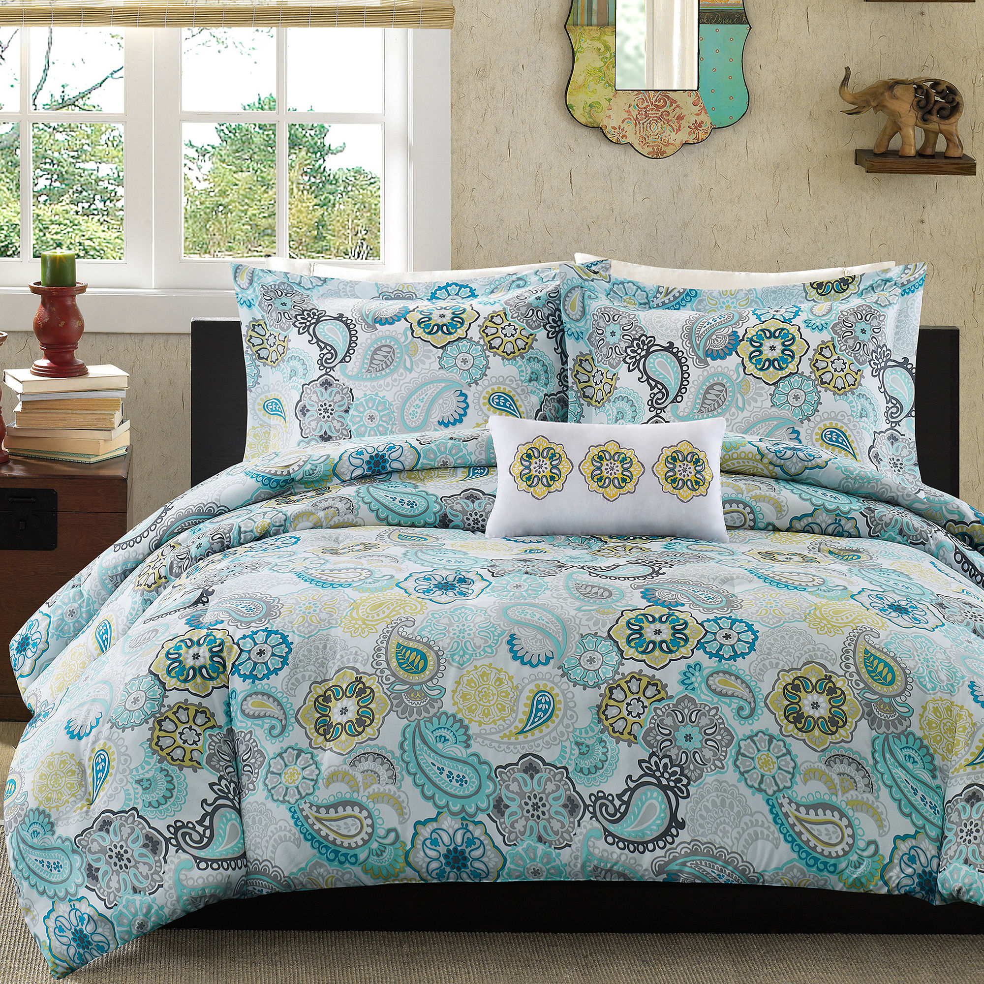 Mi Zone Simi Paisley Comforter Set