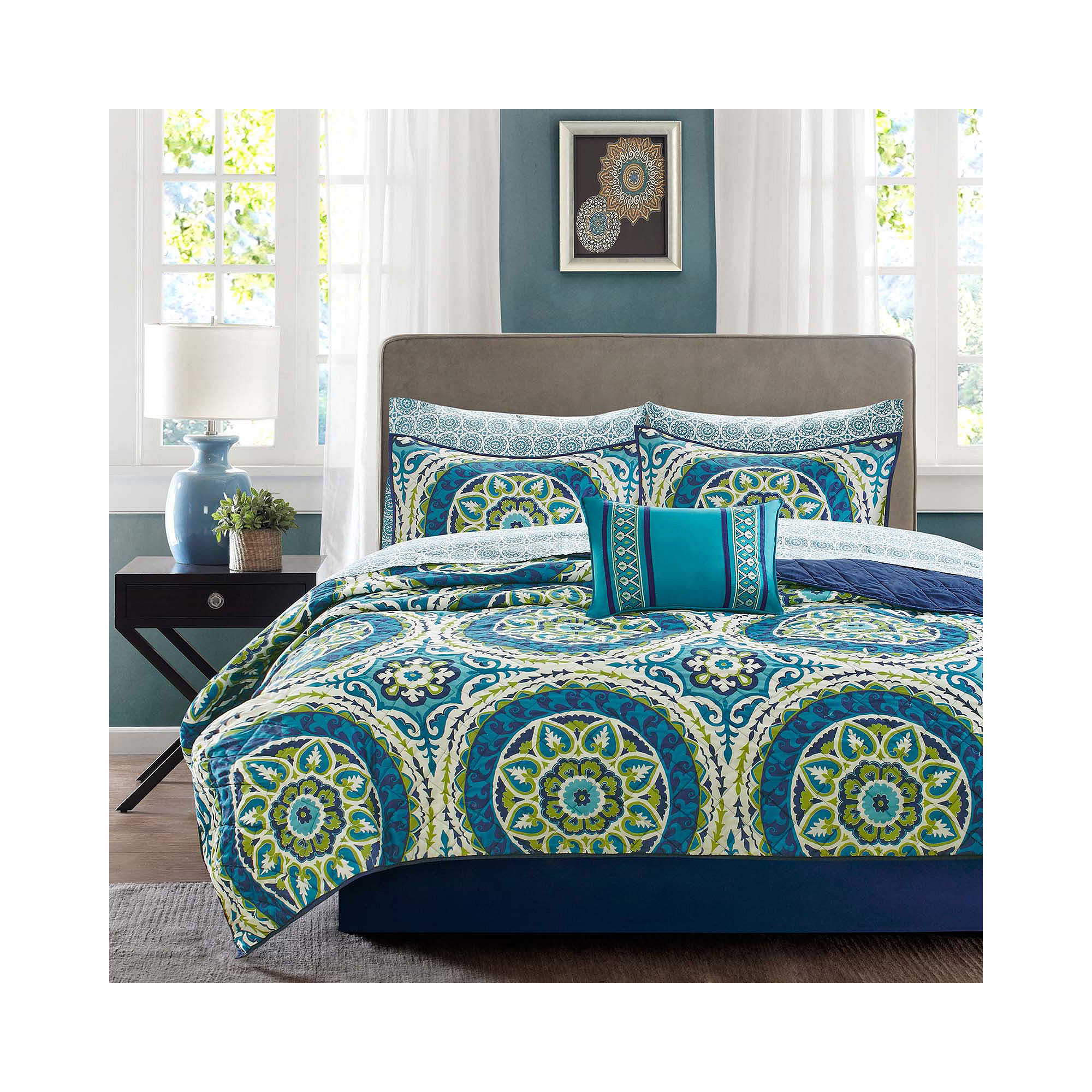 Madison Park Odisha Coverlet Bedding Ensemble