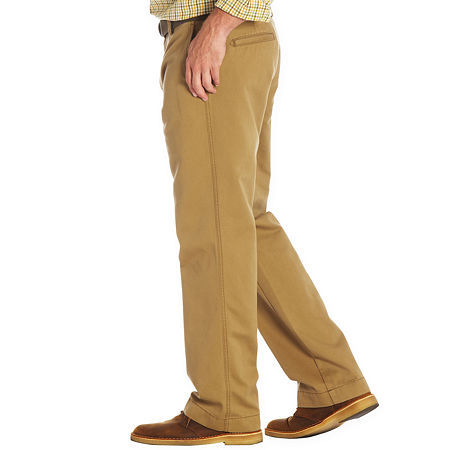 UPC 019782691597 product image for Haggar LK Life Khaki Relaxed-Fit Flat-Front Twill Chinos | upcitemdb.com