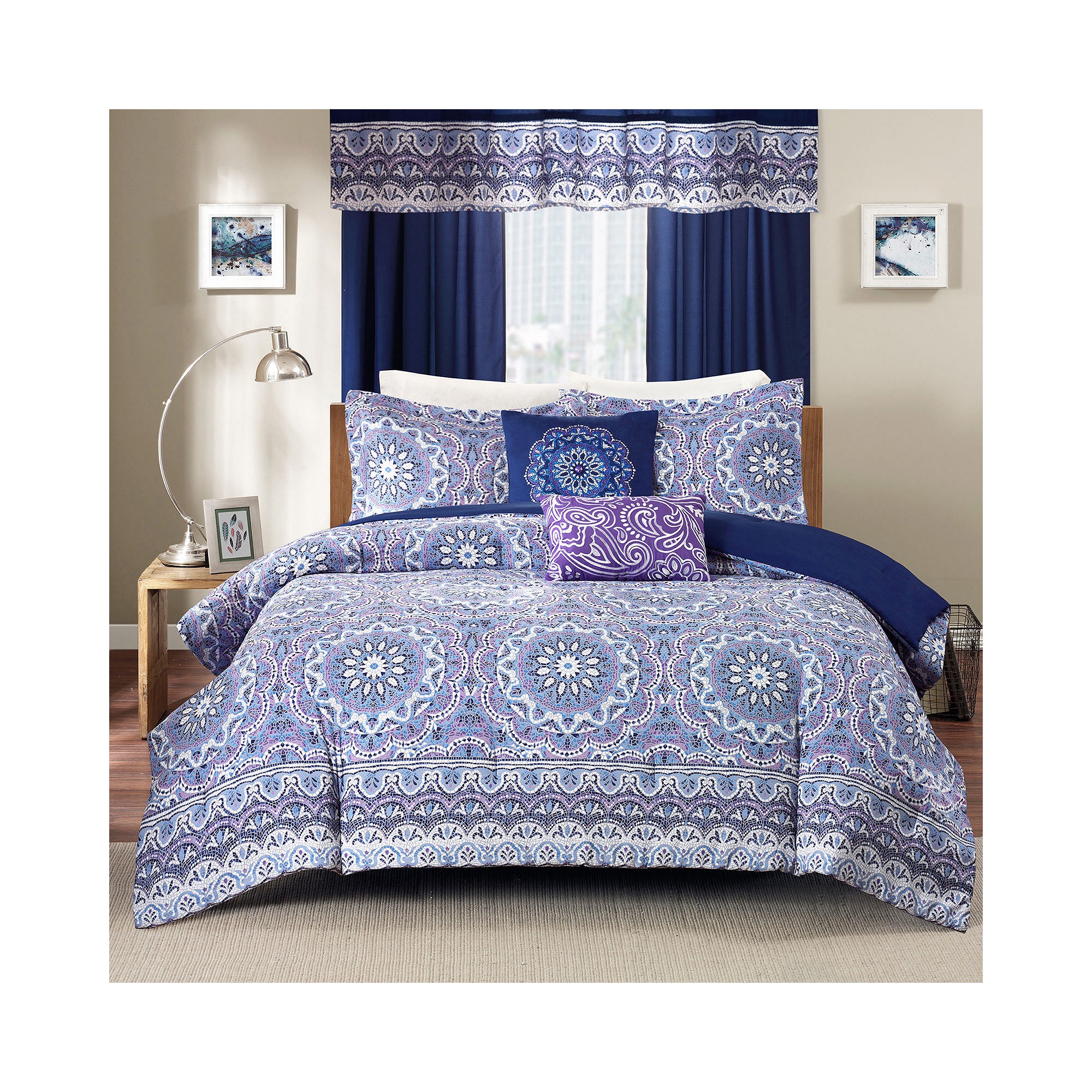 Ideology Calhoun Medallion Comforter Set