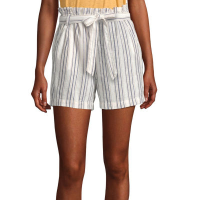 high waisted shorts jcpenney