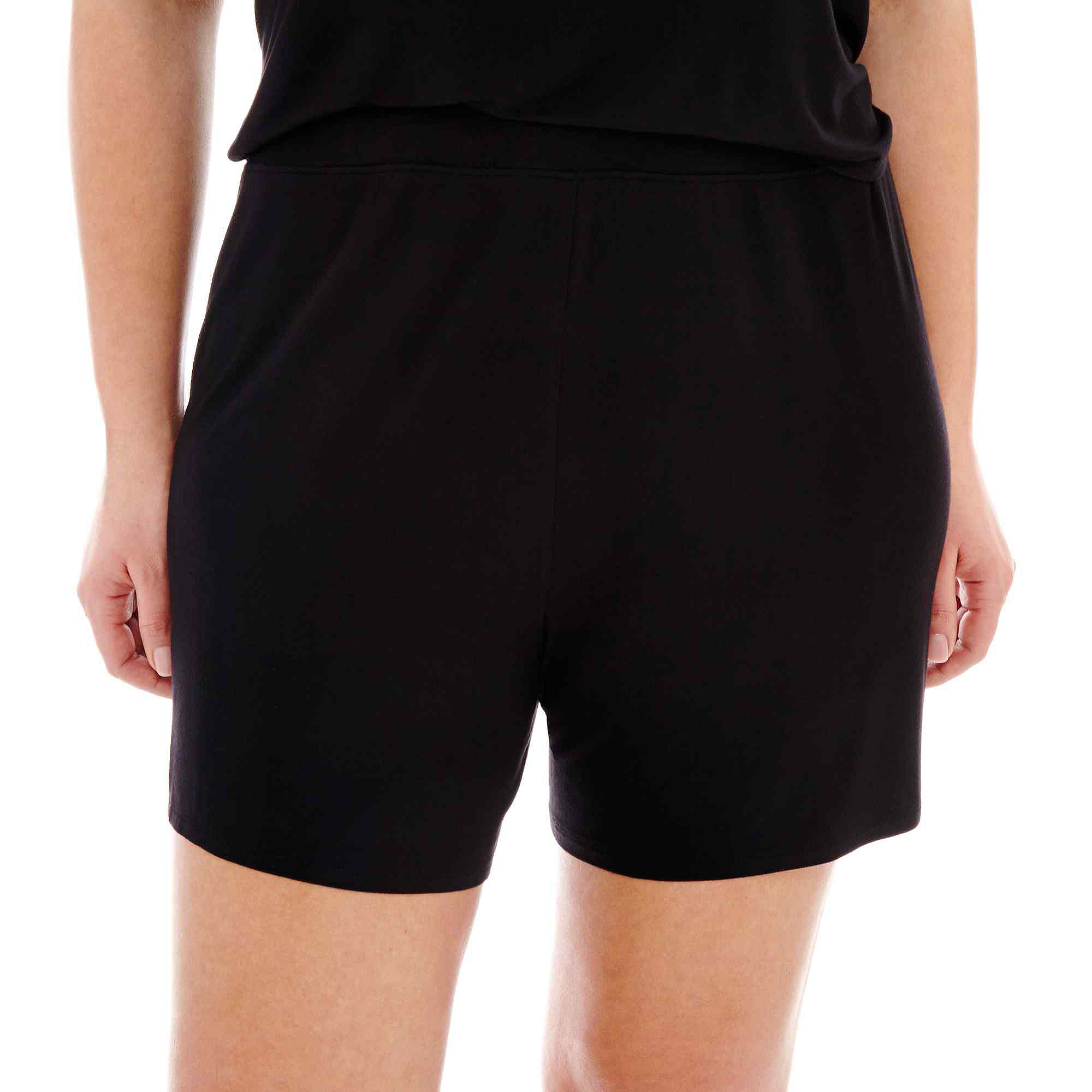 UPC 011214050026 Ambrielle Knit Boxer Sleep Shorts Plus