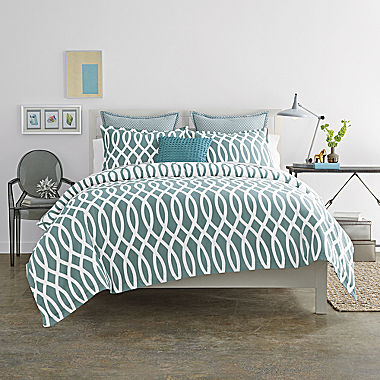 JCPenney Home™ Cotton Classics Borderline Reversible Comforter