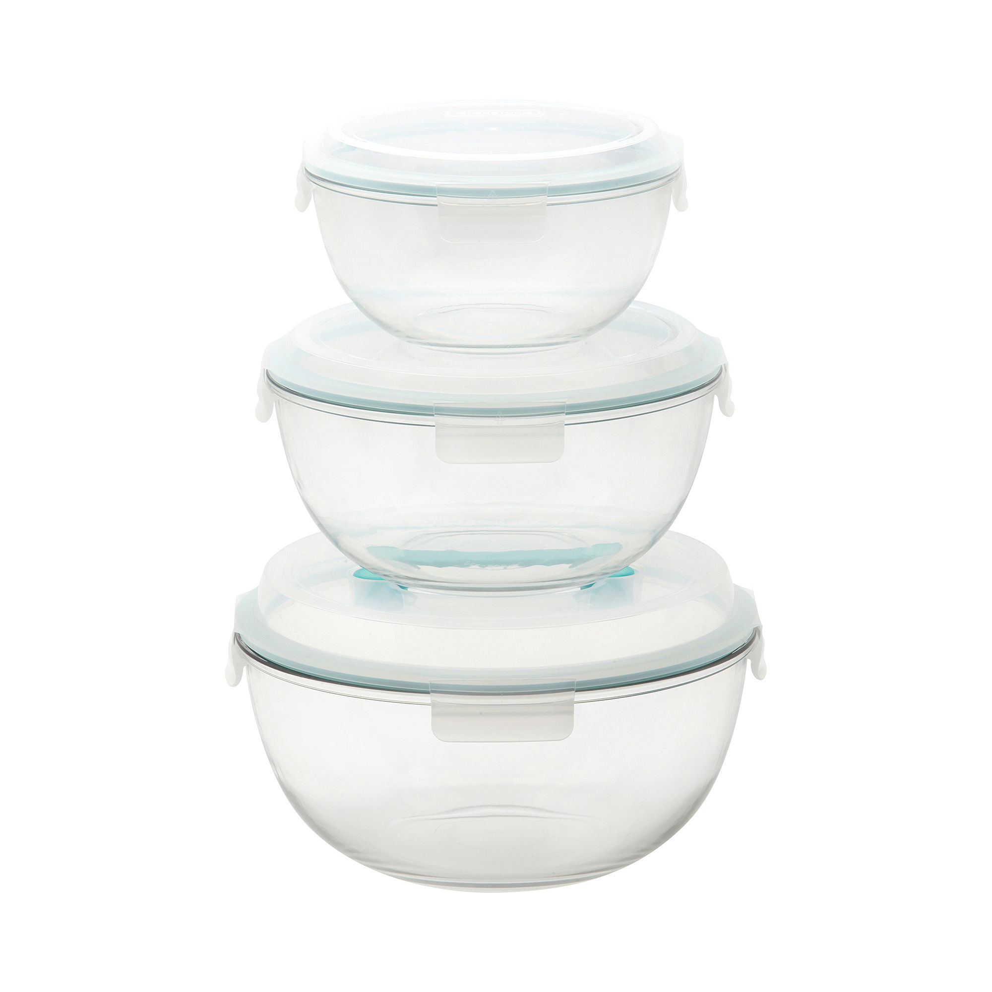 UPC 848313000702 product image for Glasslock 6-pc. Glass Mixing Bowl Set | upcitemdb.com