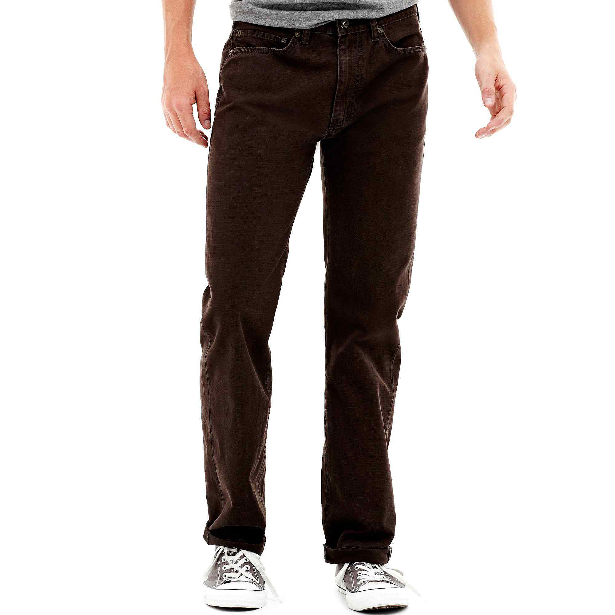 UPC 039307589475 product image for Dockers 5 Pocket Straight-Fit Flat-Front Pants | upcitemdb.com