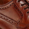 Stafford® Logan Mens Wingtip Oxfords -Cognac