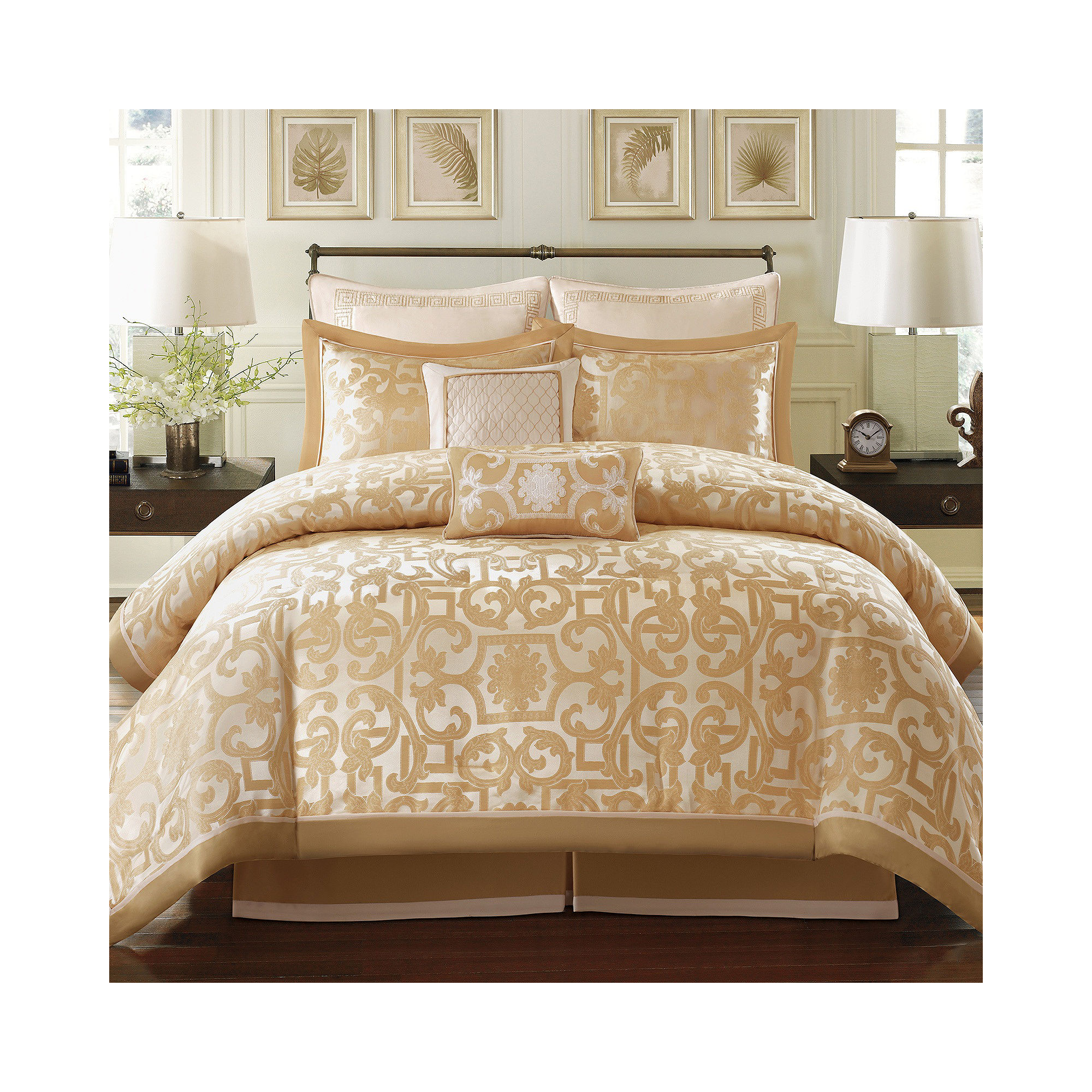 Madison Park Signature Carmichael 8-pc. Jacquard Comforter Set