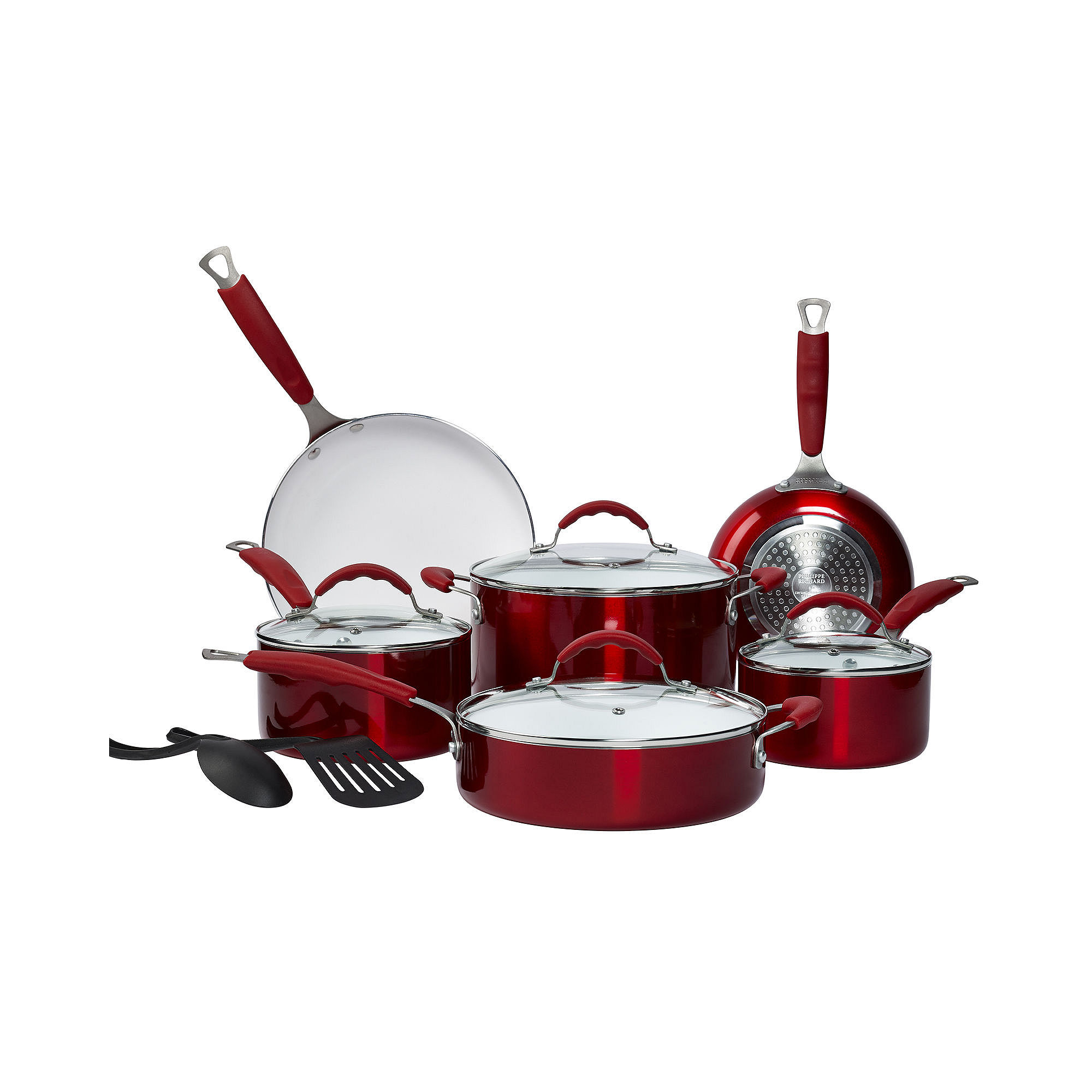 Philippe Richard 12-pc. Ceramic Nonstick Cookware Set