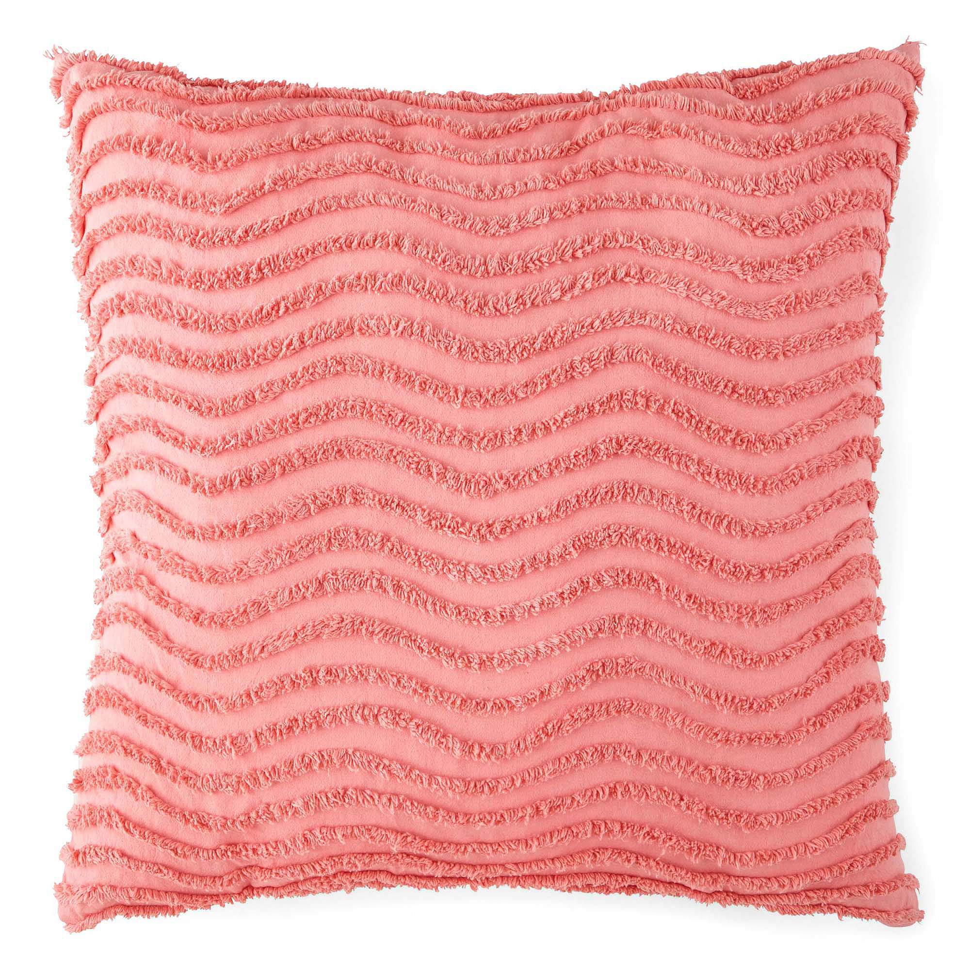 JCPenney Home™ Cotton Classics Chenille Waves Euro Pillow