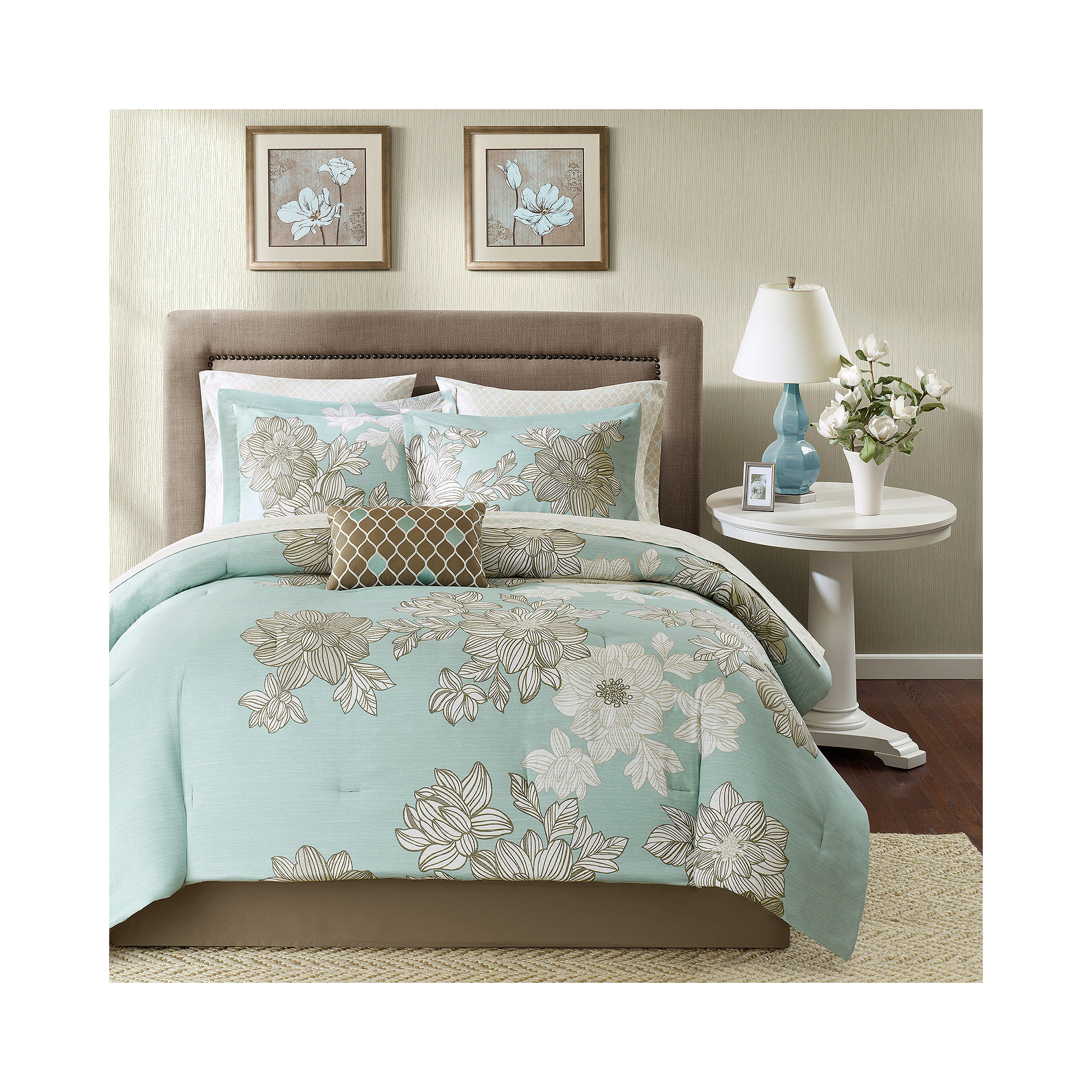 Madison Park Brady 9-pc. Complete Bedding Set with Sheets