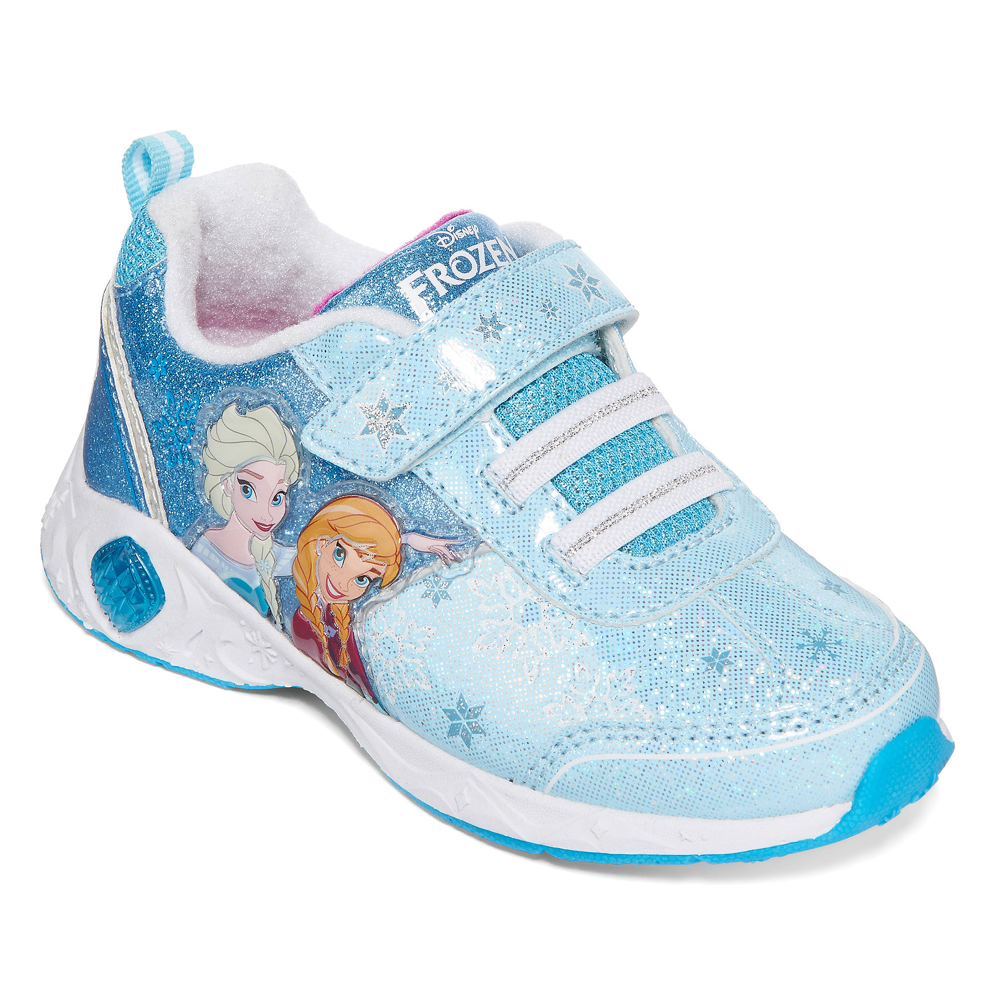 Disney Frozen Girls Light-Up Fashion Sneakers - Toddler