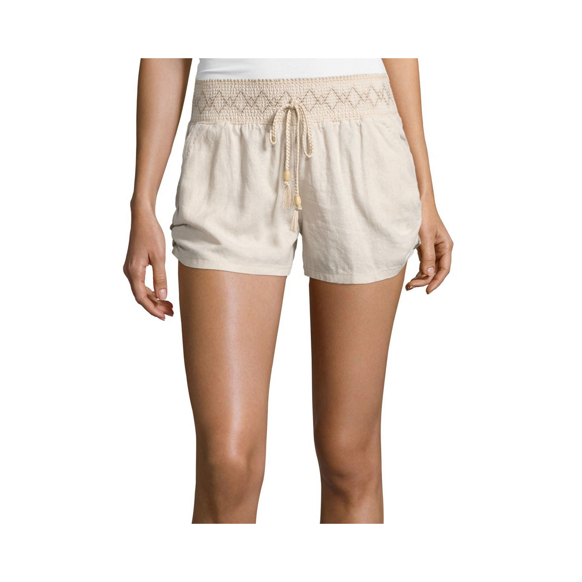 UPC 614015932302 product image for Rewashed Linen Gauze Shorts | upcitemdb.com