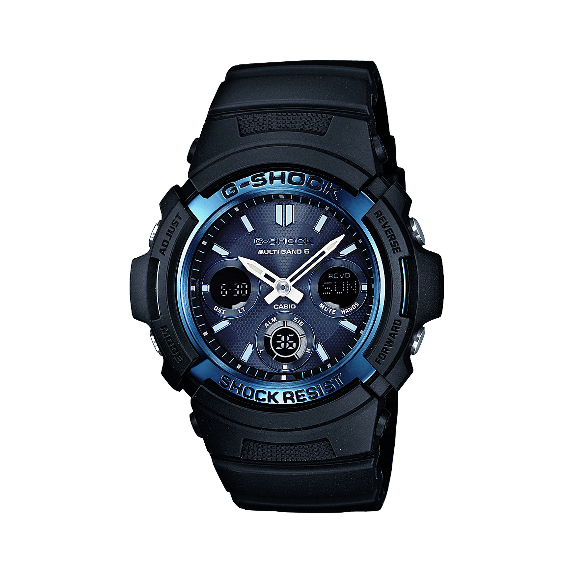 g shock price blue